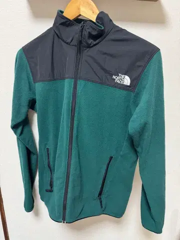 THE NORTH FACE 플리스 자켓 그린/블랙