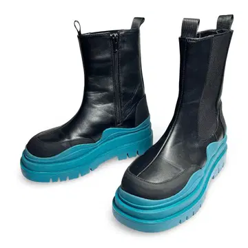 세일 중 새상품급 아줄바이마우지 대비 밑창 부츠 사이드 고어