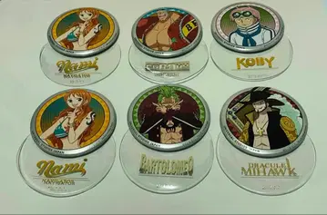 유니버셜 원피스 캔뱃지 6개 세트