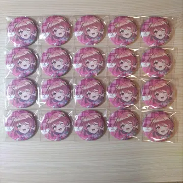 컬러풀 피치 노아 캔뱃지 20개