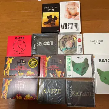 KATZE CD, 카세트 테이프 묶음 판매