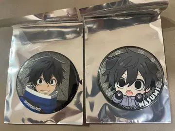 토겐안키 로손 글리터 캔뱃지 요도가와 마스미 2개 세트