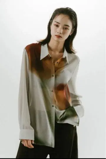 Knuth Marf 크누스마프 플라워 프린트 시어 셔츠 / 25SS