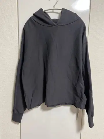 BEAMS HEART 후드 부착 그레이 후드티