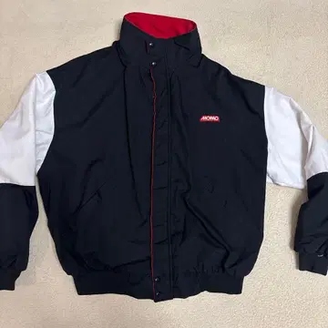 Dunbrooke 나일론 자켓 XL 블랙/화이트/빨간색