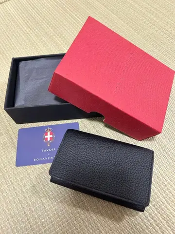 BONAVENTURA 보나벤츄라 명함지갑 블랙 새상품!