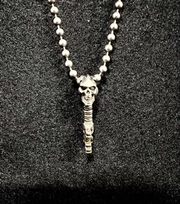 CRAZY PIG 클레이지피그 SKULL KEY PENDANT