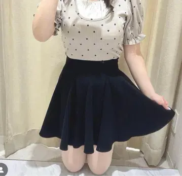 evelyn 본딩 미니 스커트 블랙