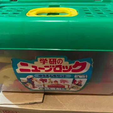 학켄의 뉴 블록 유원지 세트 하자품