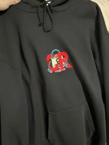 vaultroom crazy raccoon 후드티 L 사이즈