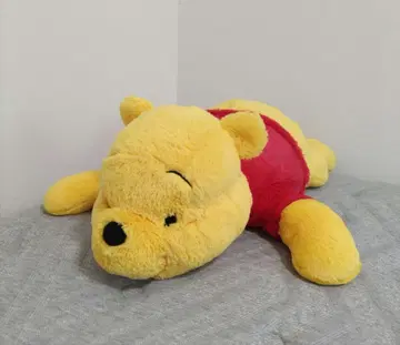 디즈니 푸우 봉제 인형 엎드림