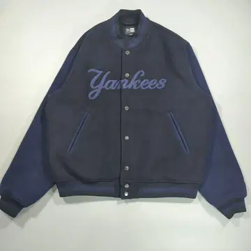 뉴에라 멜톤 바시티 자켓 뉴욕 양키스 FW25