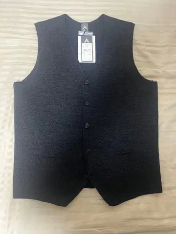 [ 미사용 새상품 ] 아오야마 양복 니트 베스트 M 울100%