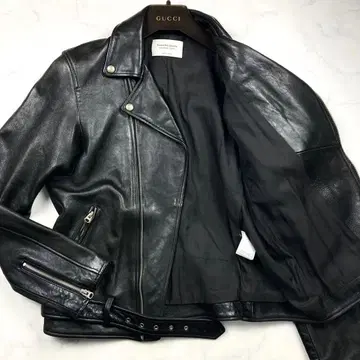 뷰티풀 피플 190 블랙 더블 라이더스 가죽 자켓