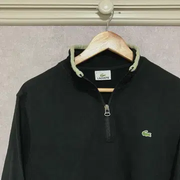 USED 90s LACOSTE 블랙 집업 트레이닝복