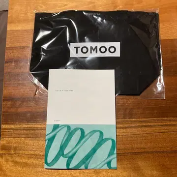 TOMOO DEAR MYSTERIES 특전 노트 런치 토트백