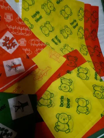 보리스 대형 손수건 세트 miffy 딕 브루나