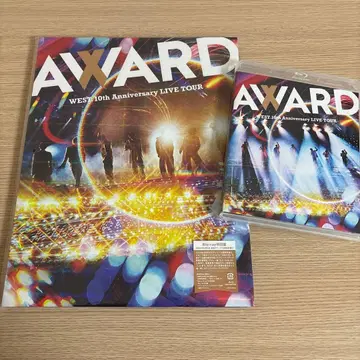 WEST. AWARD 아레나 투어 초회반 일반ver Blu-ray 세트