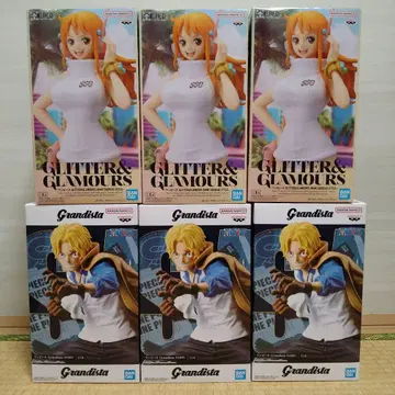 최신 프라이스 원피스 피규어 나미 사보 6개 세트