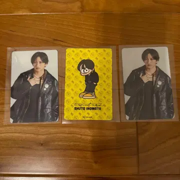 timelesz 3 형태 트레이딩 카드 이노마타 슈토 레시피 STS