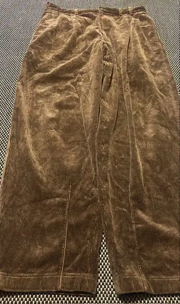 Papas 브라운 코듀로이 팬츠 허리밴딩 포함