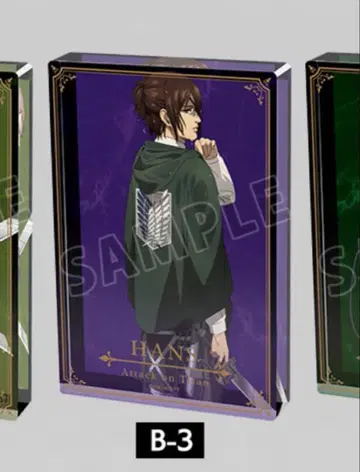 진격의 거인 온라인 복권 쿠지메이트 싸우는 등 한지 아크릴 블록