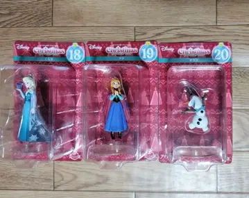 안나와 눈의 여왕 피규어 오너먼트상 크리스마스 오너먼트 복권