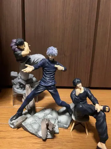 주술회전 회옥옥절 피규어 3종 묶음 판매