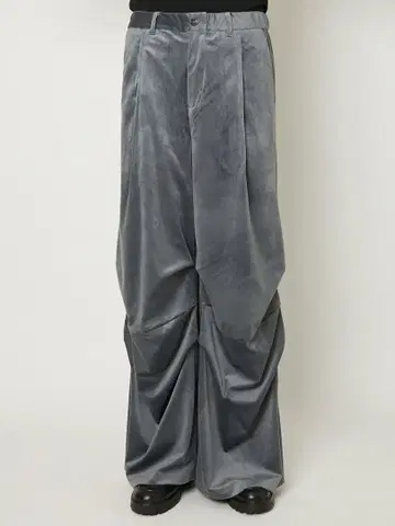 TAAKK 25AW VELVET DESIGN EASY PANTS