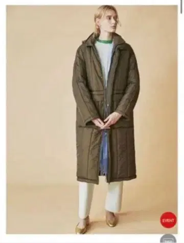 auralee NYLON PADDED COAT