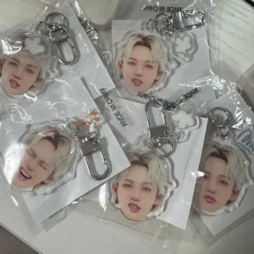 현석 얼굴 아크릴 키링 5개 세트