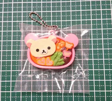 리락쿠마 도시락 마스코트 키체인