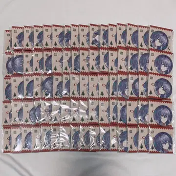 니지산지 호시미치 쇼 Christmas Wear 금박 캔뱃지 80개