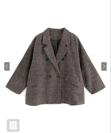 grl 글렌체크 트위드 자켓