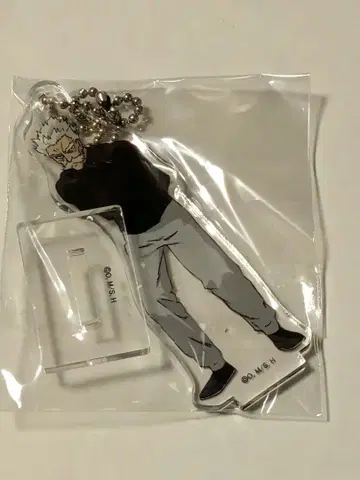 실버 팬 원펀맨 아크릴 스탠드 키링