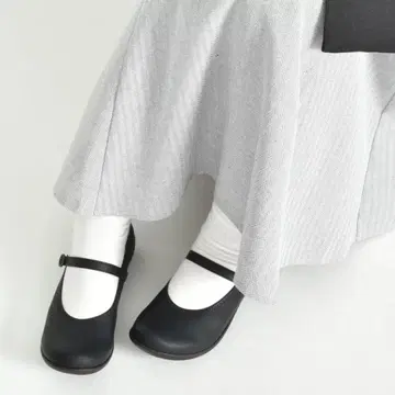 새상품 Re:getA 스트랩 펌프스 Black 블랙 컴포트