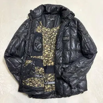 [ 하자품 ] 엠포리오 아르마니 다운 자켓