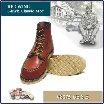 RED WING 6-inch Classic Moc #8875 US 8E