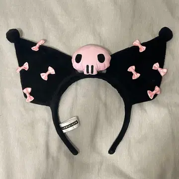 산리오 하모니랜드 퓨로랜드 쿠로미 머리띠