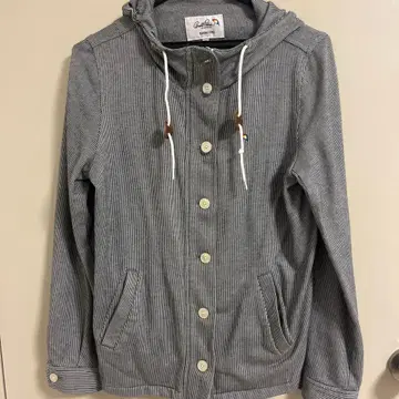 아놀드 파머 스트라이프 패턴 후드 부착 후드티 사이즈 2