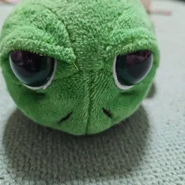 그린 컬러 거북이 모양 봉제 인형