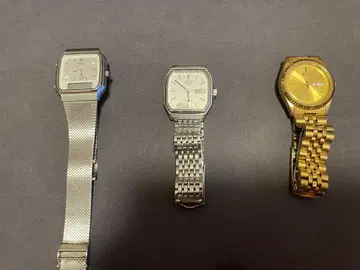 시티즌 SEIKO 데이데이트 남성용 3개 세트