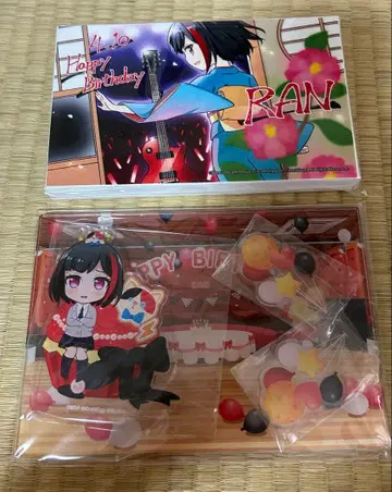 뱅드림 미타케 란 아크릴 스탠드 아트 패널