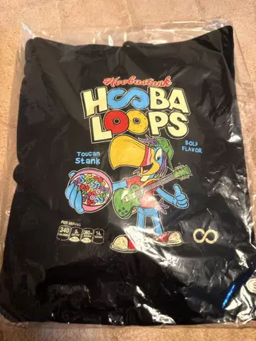 Hoobastank Hooba Loops 후드티 S 사이즈