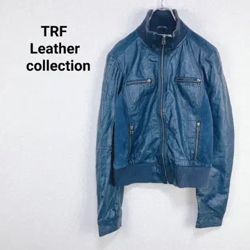 자라 라파 [ L ] 가죽 자켓 집업 겉옷 파키스탄제 포켓