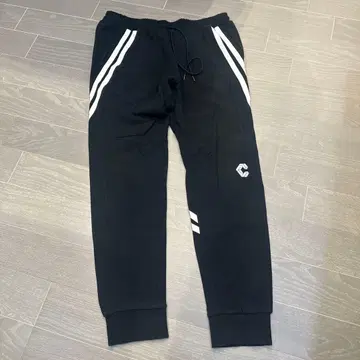 CRONOS 블랙 조거 팬츠 XL