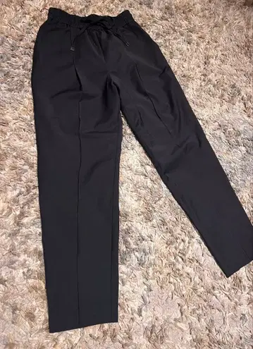 OHGA 블랙 슬랙스 팬츠