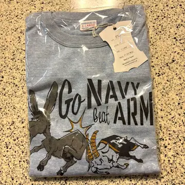 [ 웨어하우스 ] No.4096 'GO NAVY' 티셔츠 네이비 XL