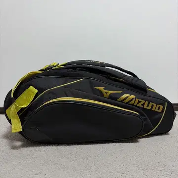 Mizuno 라켓백 블랙/골드