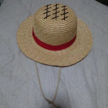USJ 한정판 원피스 루피 밀짚모자 빨간색 리본 포함 유니버셜